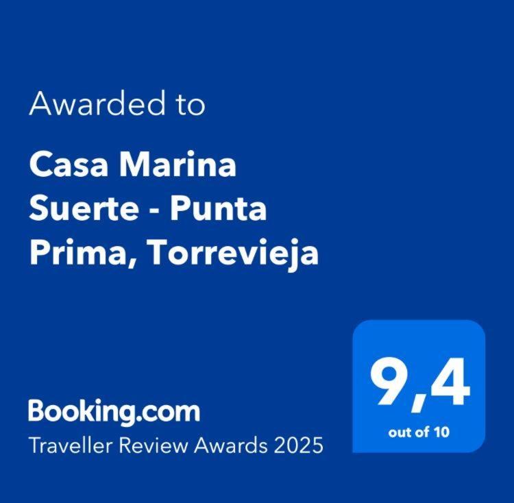 شقة Casa Marina Suerte - Punta Prima, Torrevieja لقنت المظهر الخارجي الصورة